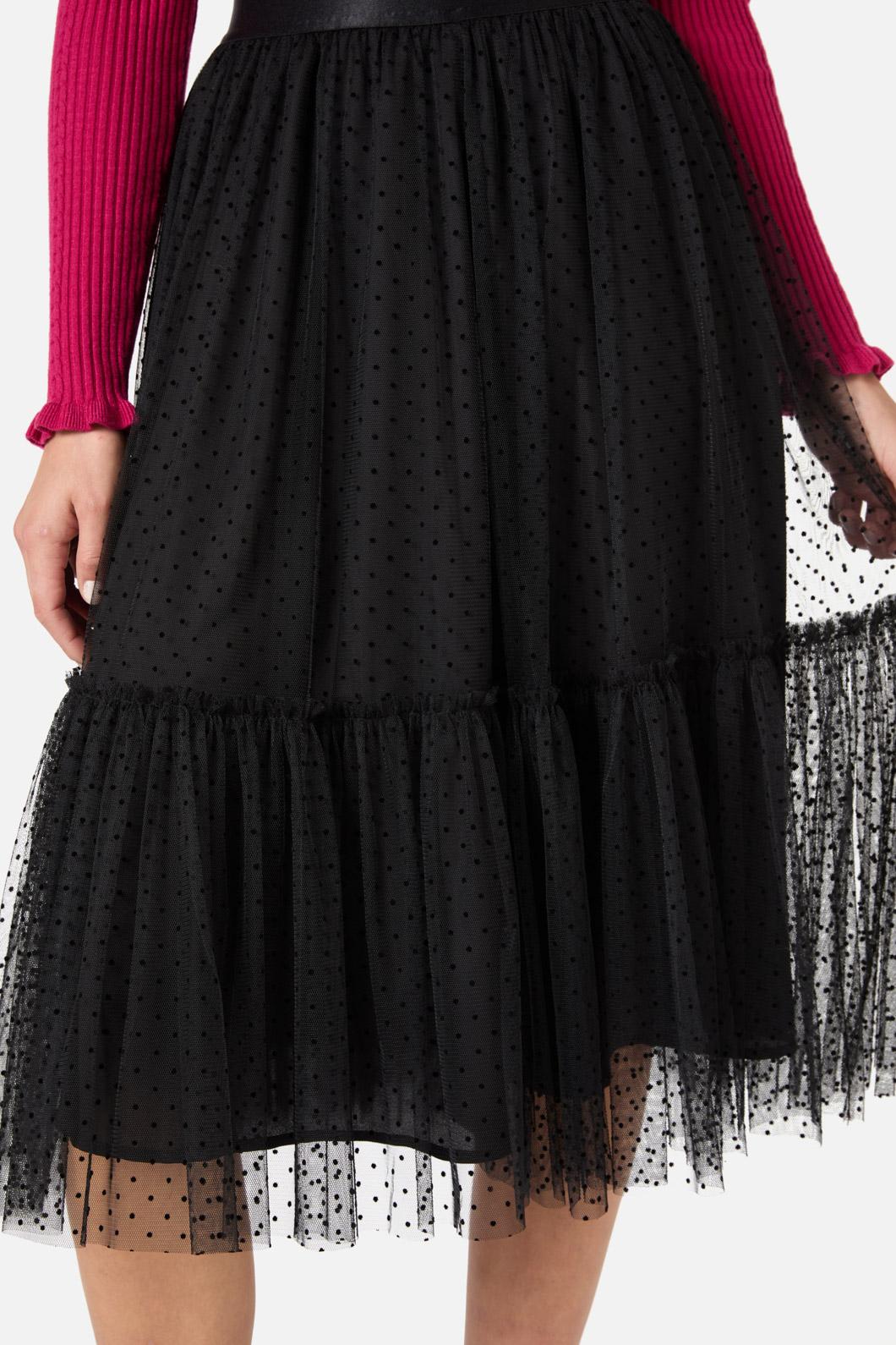 Keira Tulle Midi Skirt - Image 12
