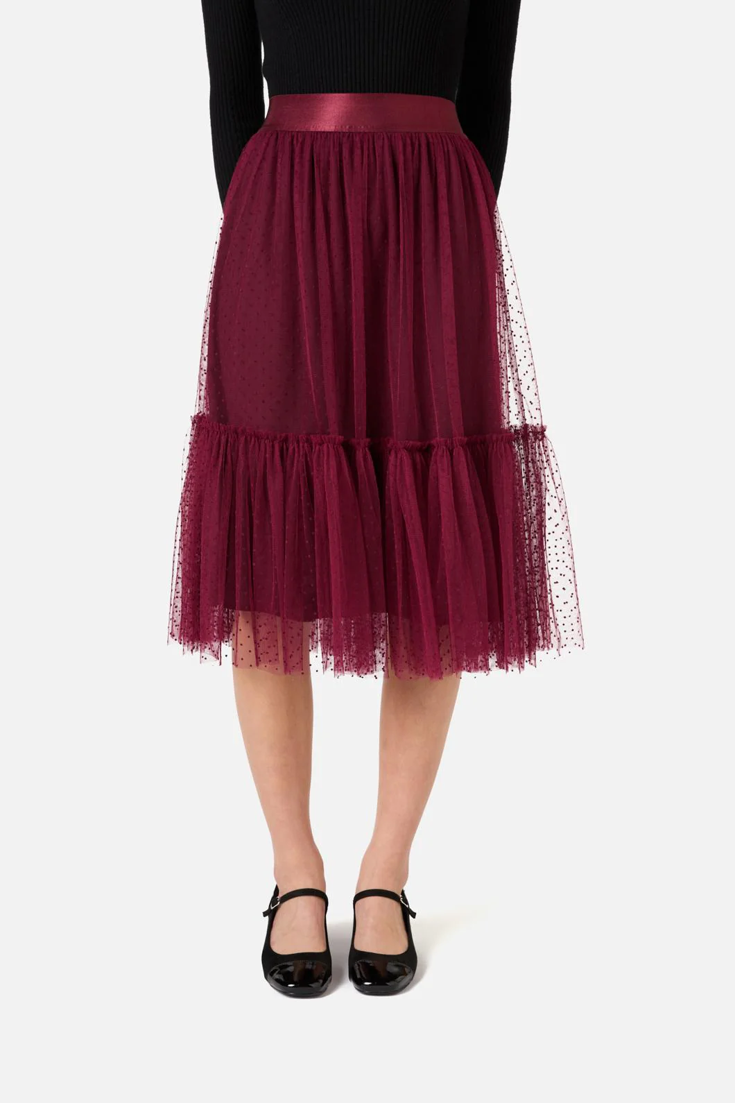 Keira Tulle Midi Skirt - Image 4
