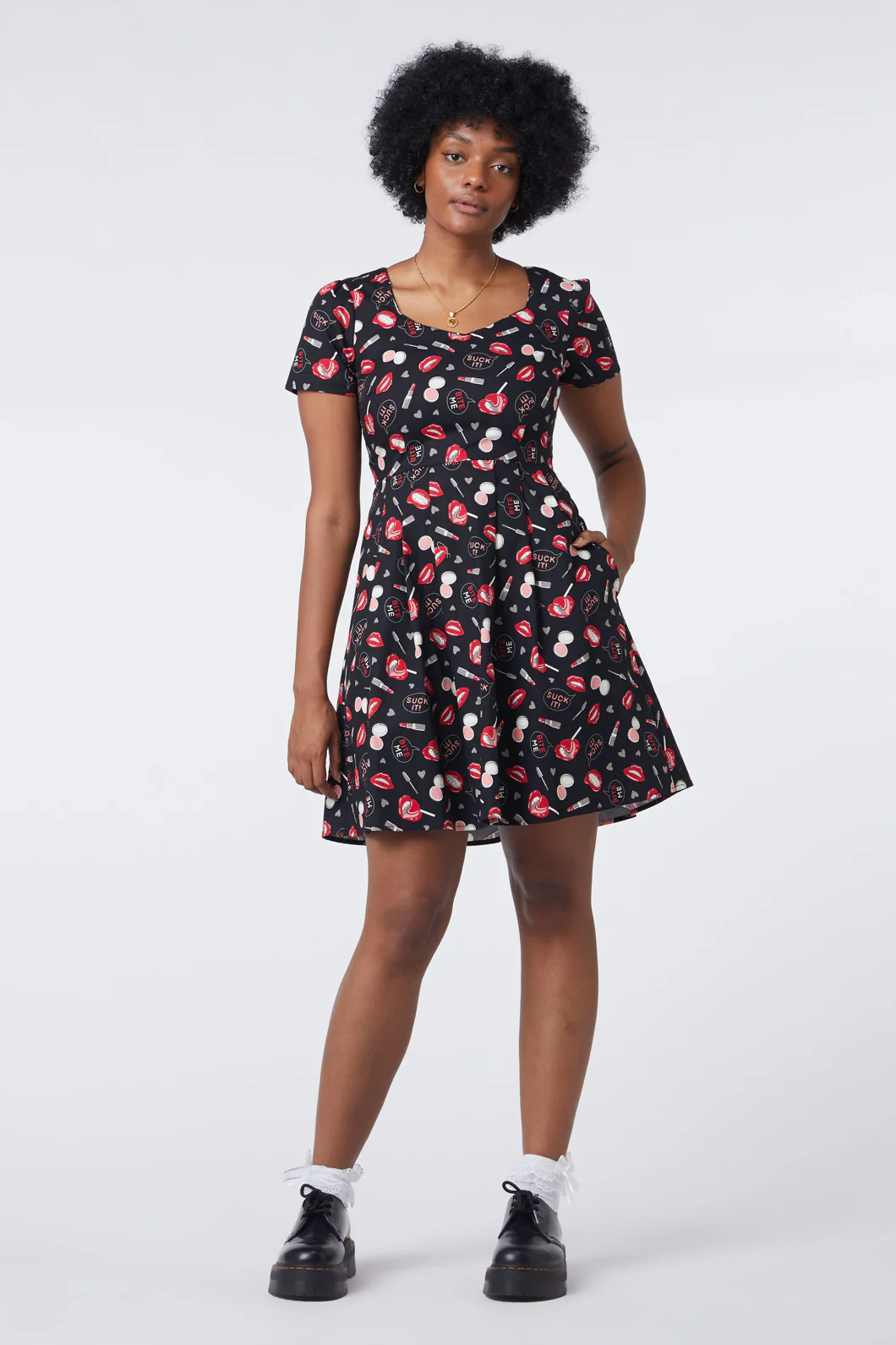 Kiss And Makeup Dress - Image 2