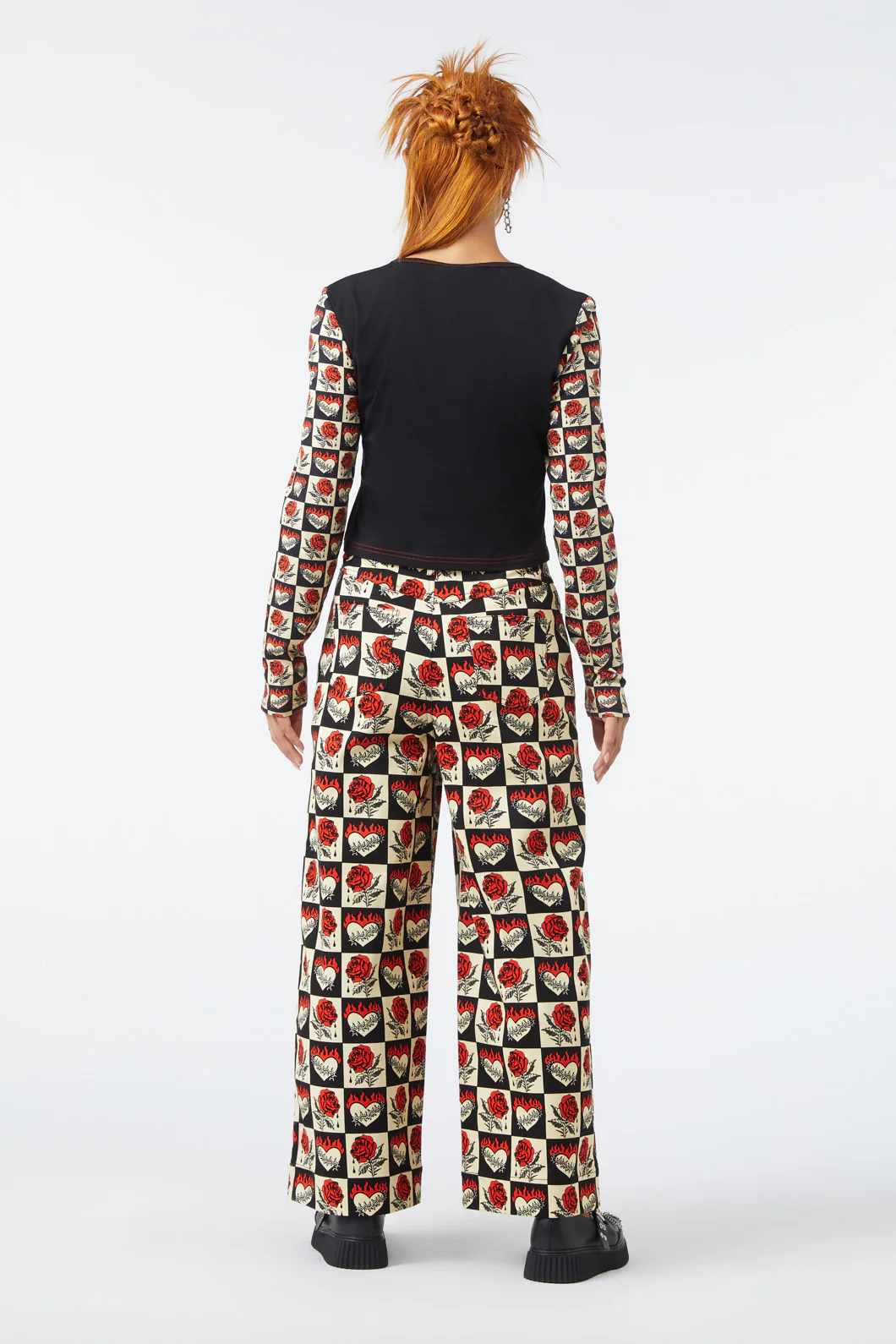 Knave Of Hearts Cropped Ls Tee - Image 5