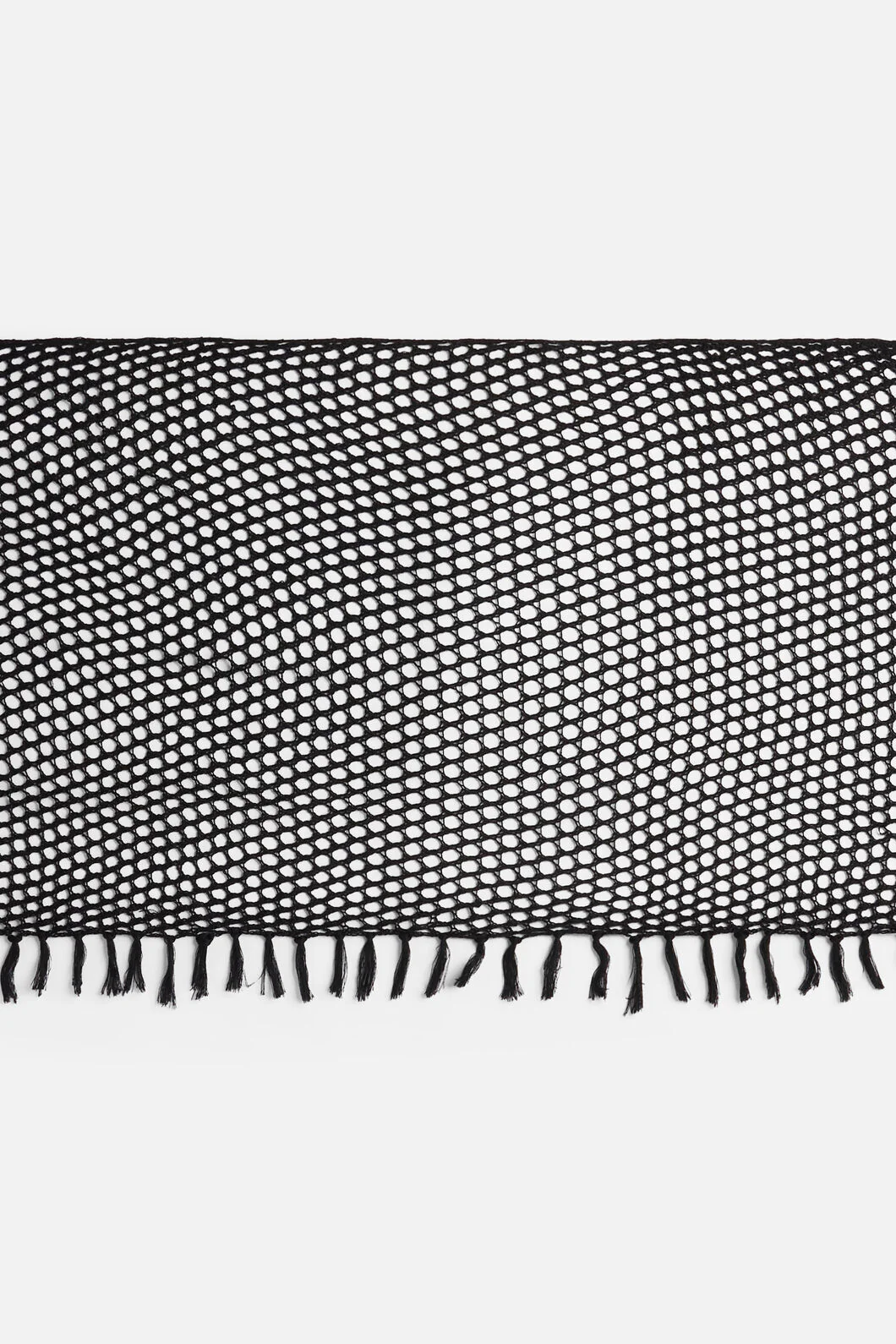 Knitted Tassel Beach Scarf - Image 4