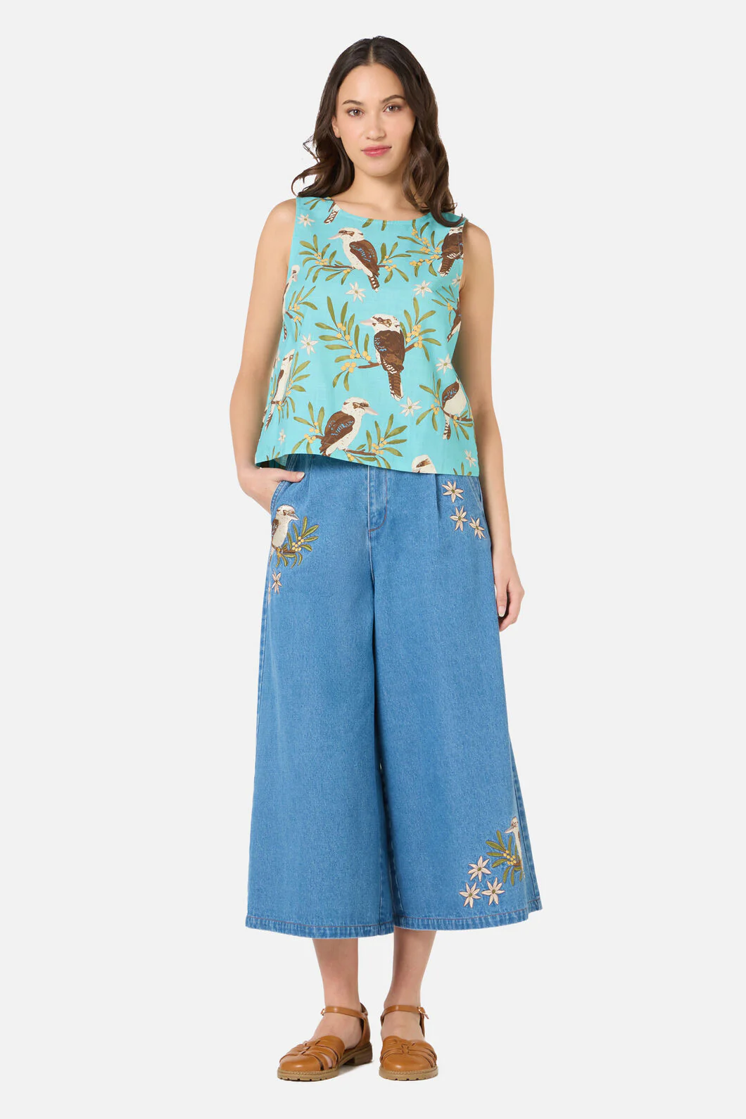 Kookaburra Sleeveless Top