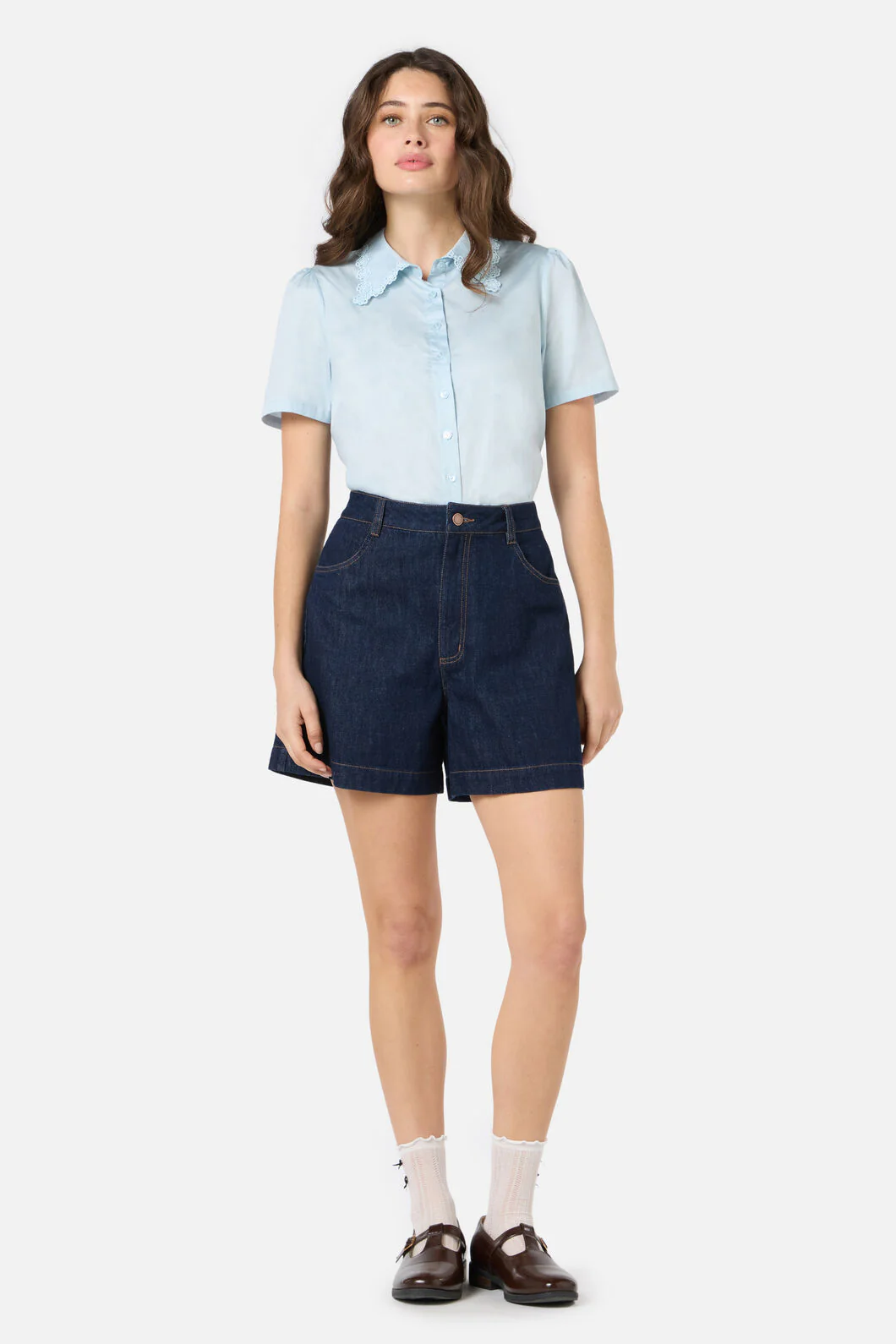 Lacey Collar Blouse - Image 9