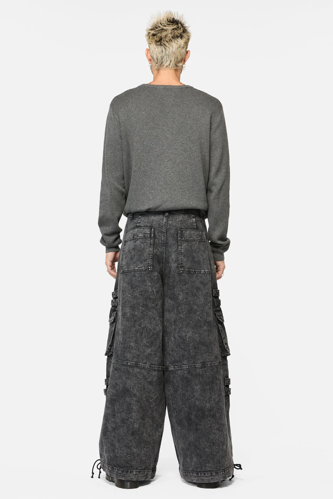 Laneway Acid Wash Grunge Pants - Image 4