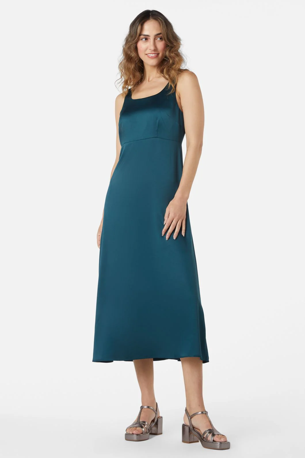Lara Satin Dress - Image 2