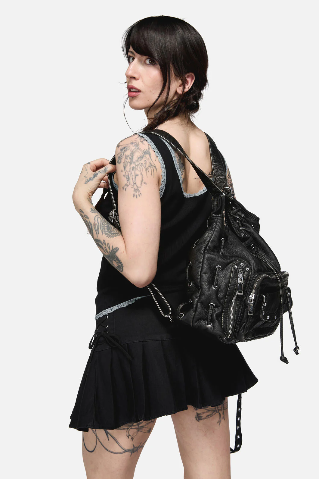 Large Slouch Stud Bag - Image 2