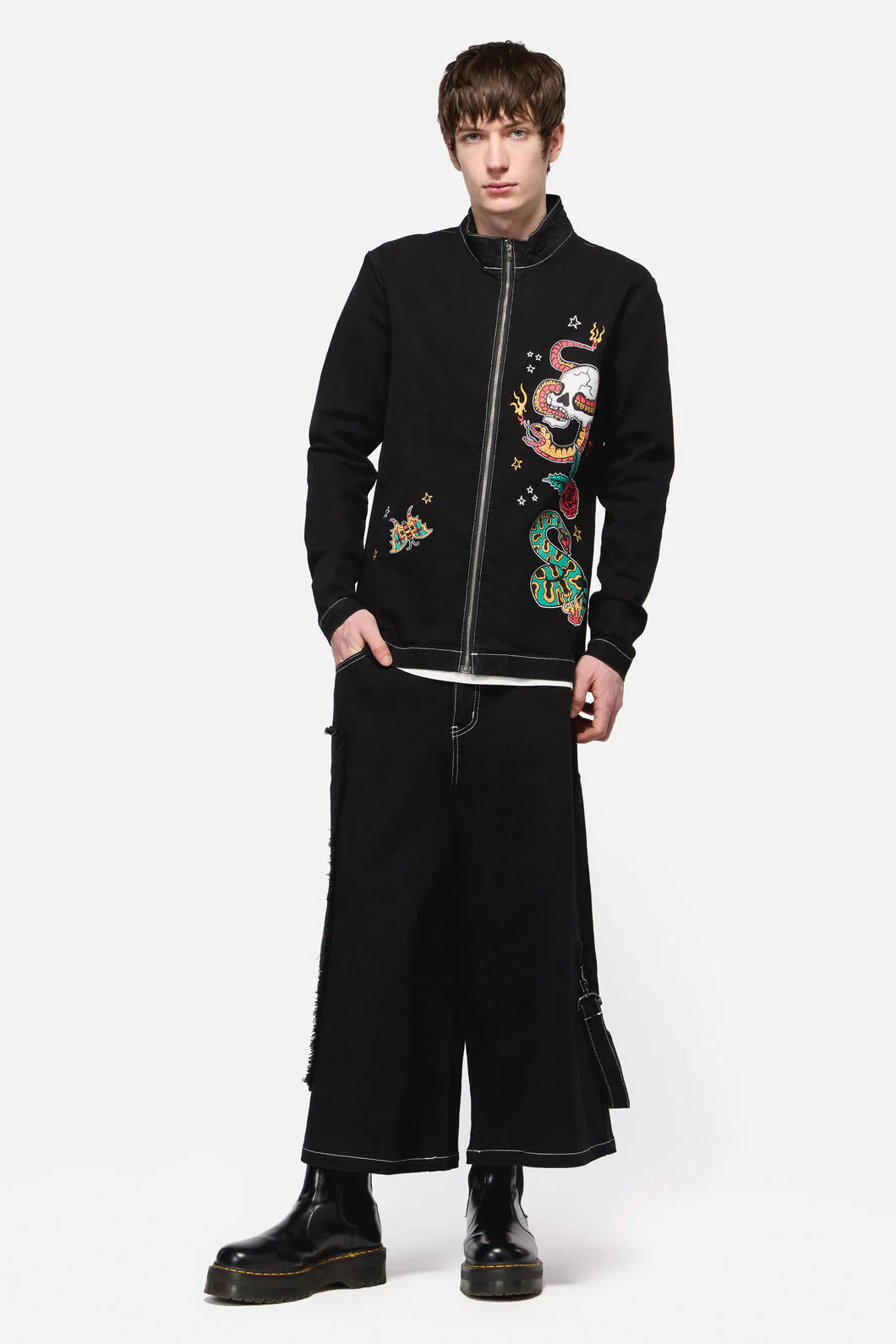 Lawless Denim Zipper Jacket - Image 5