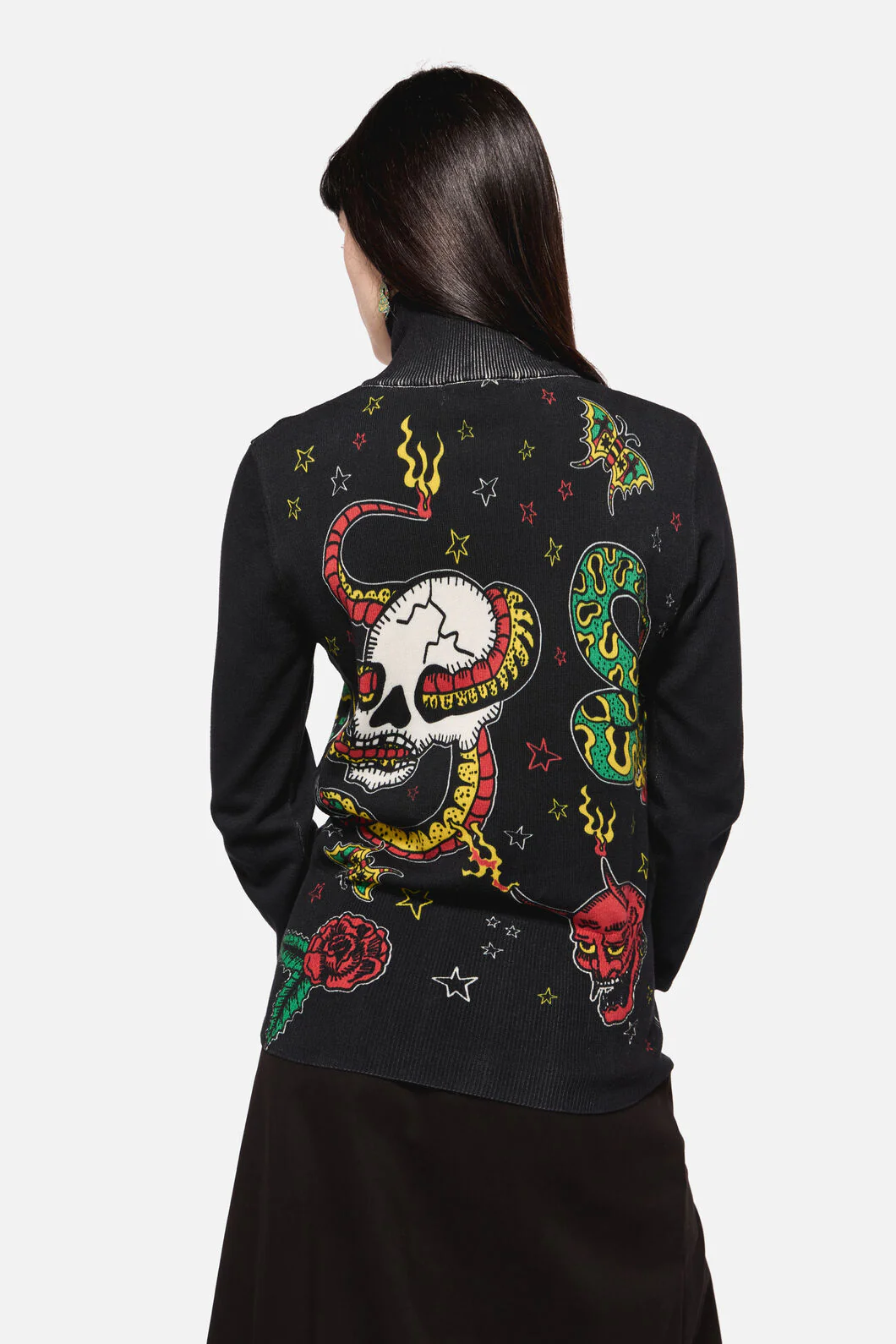 Lawless Grunge Zip Cardigan - Image 6