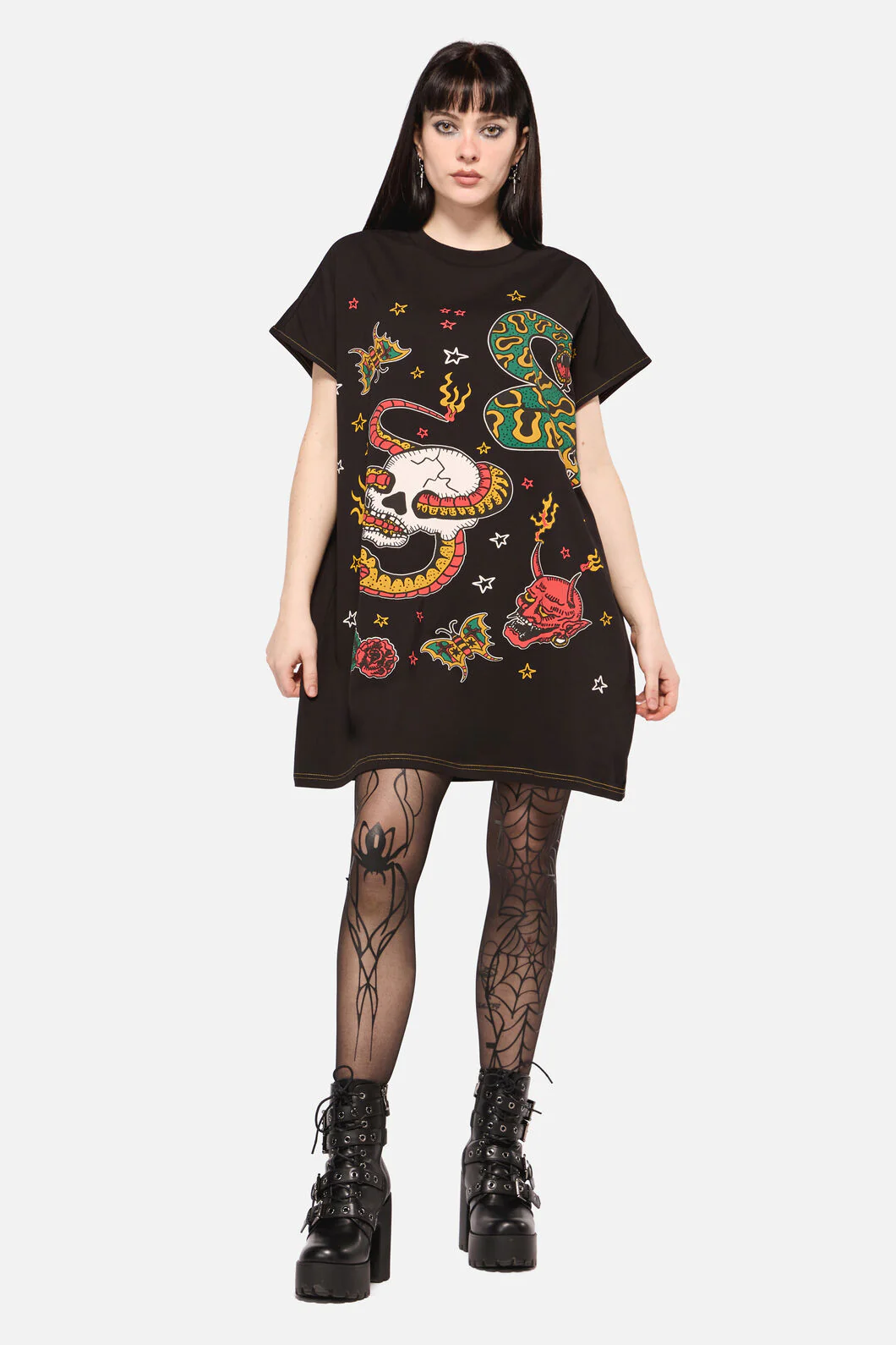 Lawless Oversized Tee Dress - Image 4