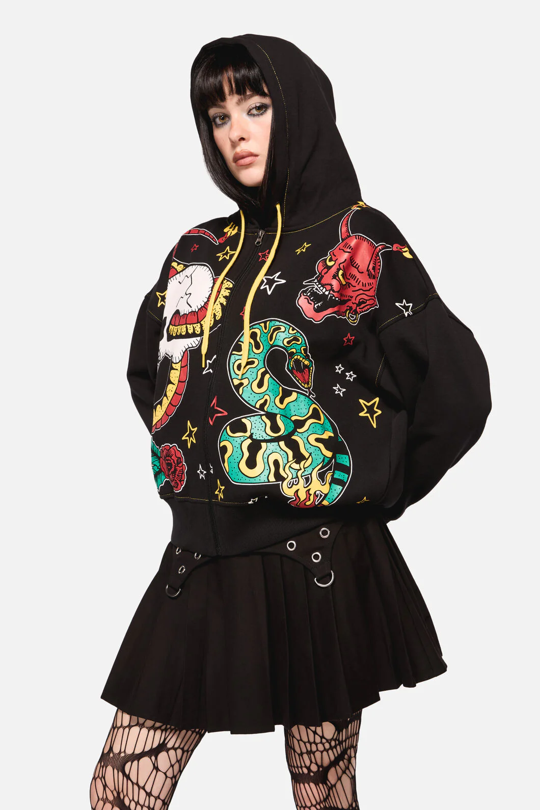 Lawless Print Hoodie - Image 3