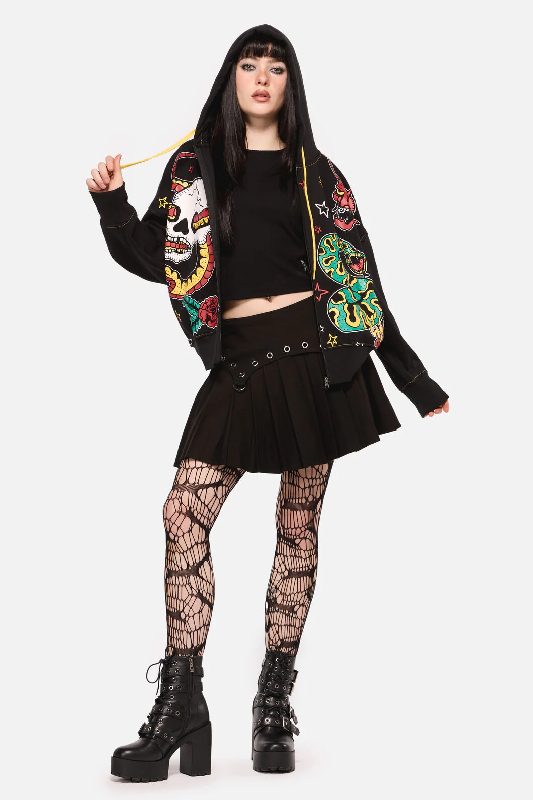 Lawless Print Hoodie - Image 6