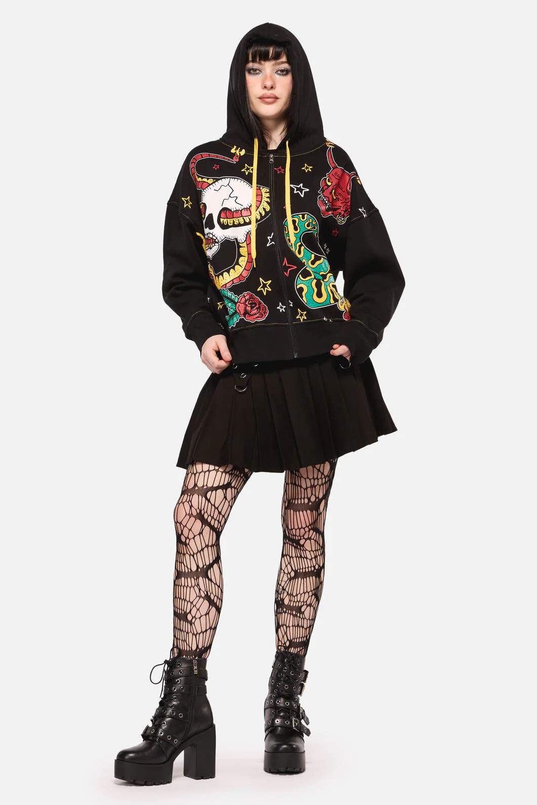 Lawless Print Hoodie - Image 7