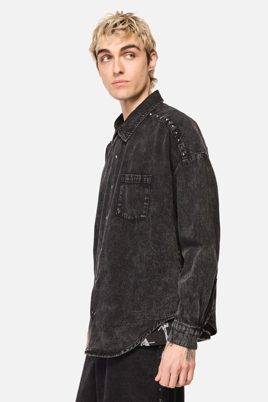 Lawless Stud LS Shirt - Image 3
