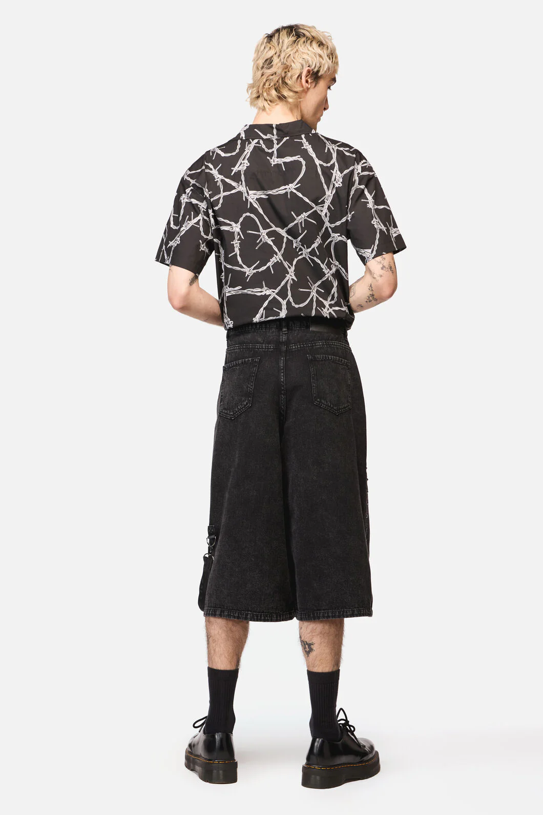 Lawless Stud Wide Leg Jeans - Image 4