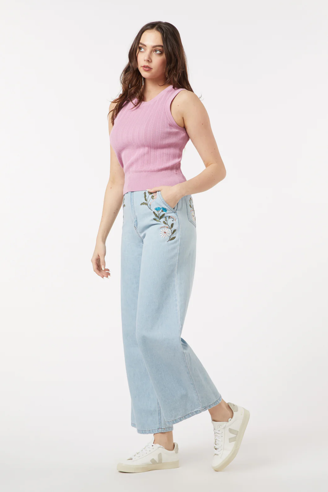 Leah Knit Tank Top - Image 3