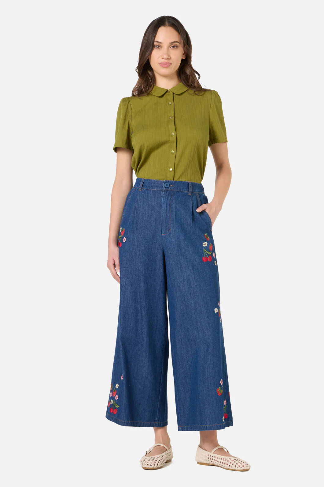 Lee Short Sleeve Blouse - Image 9