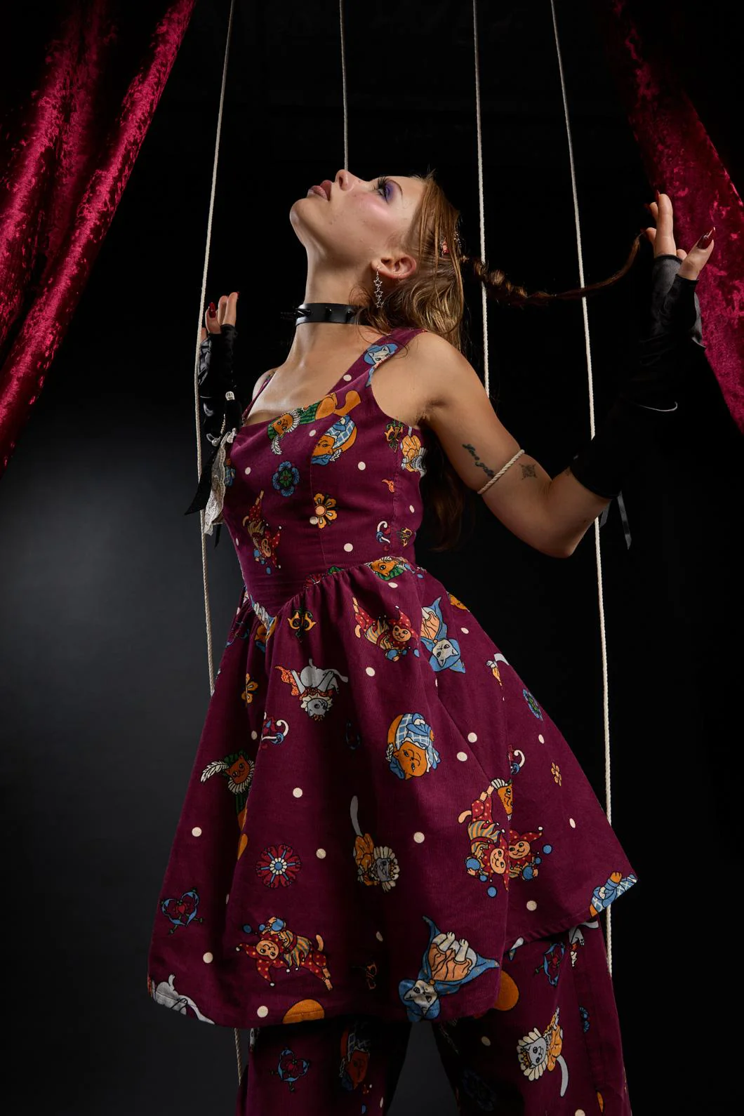 Left Right Cord Dress - Image 2