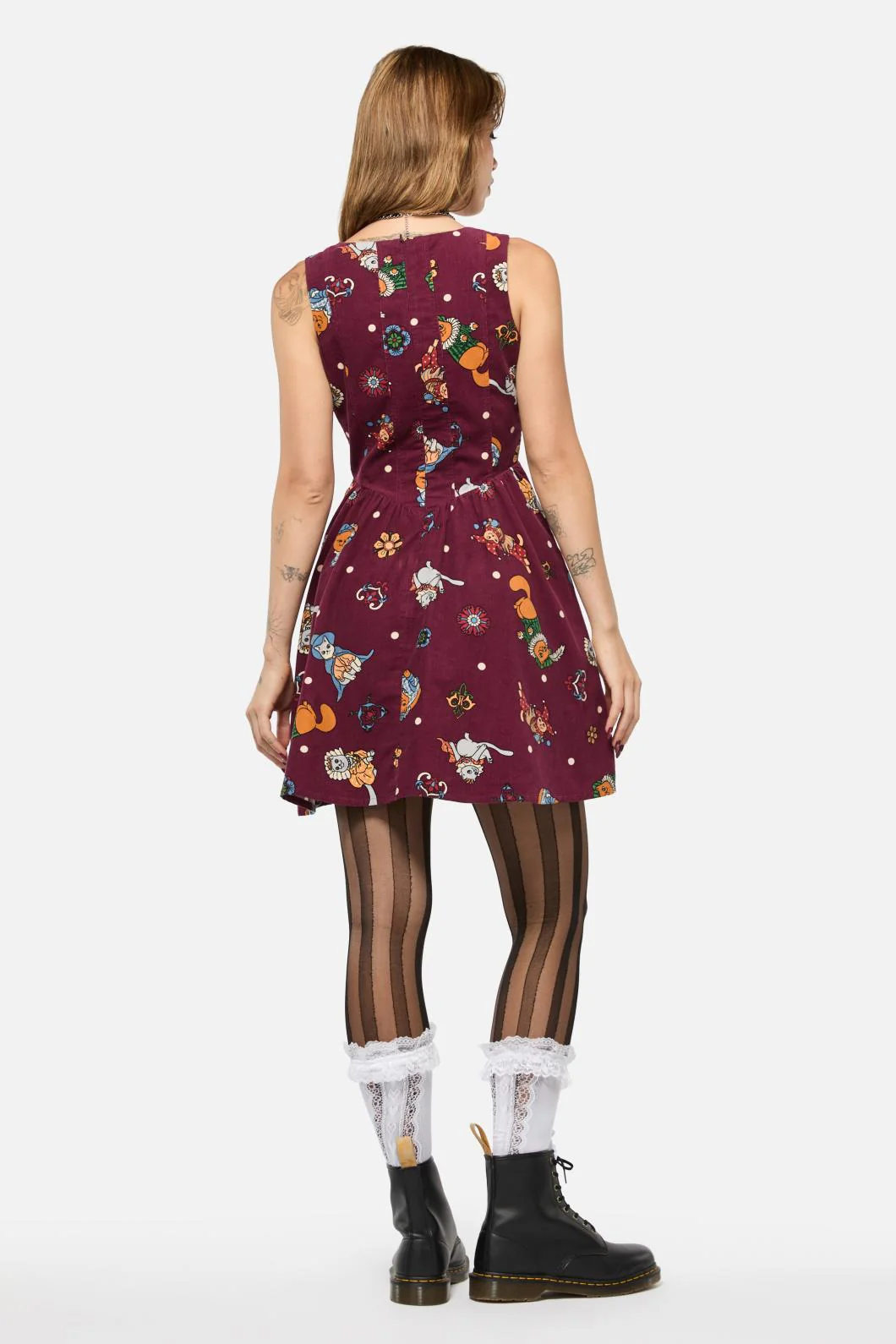 Left Right Cord Dress - Image 5