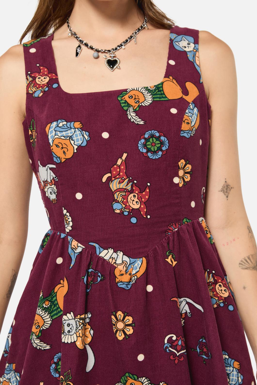 Left Right Cord Dress - Image 6