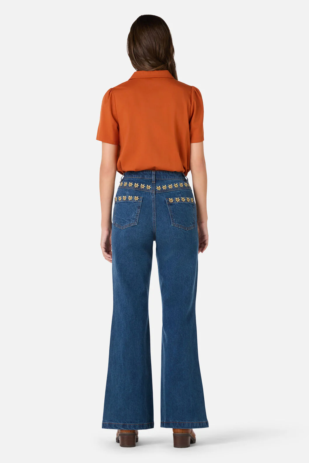 Leonie Daisy Emb Jean - Image 5