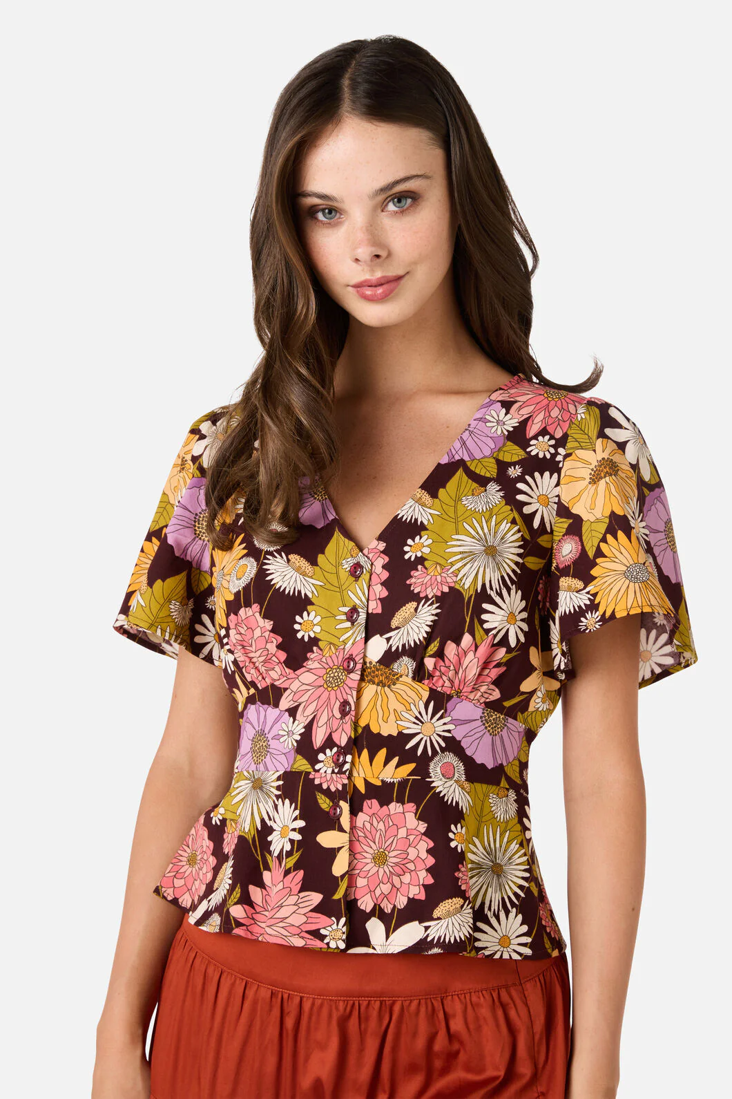 Leonie Floral Top