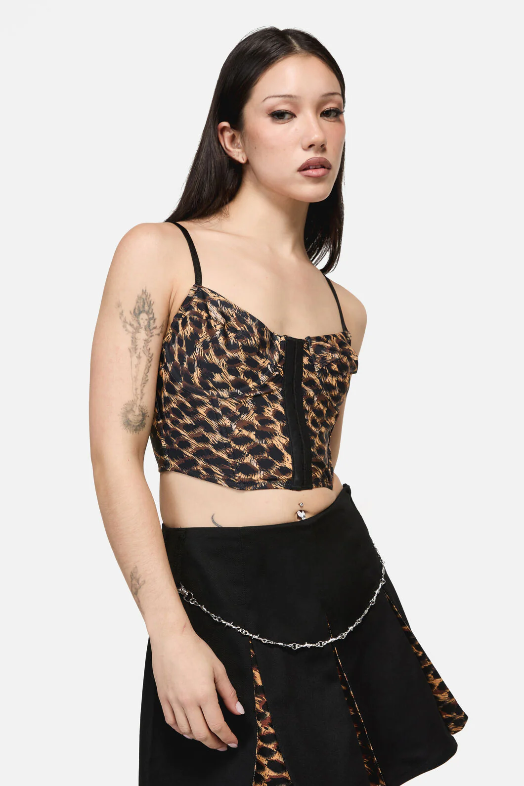 Leopard Print Grunge Top - Image 4