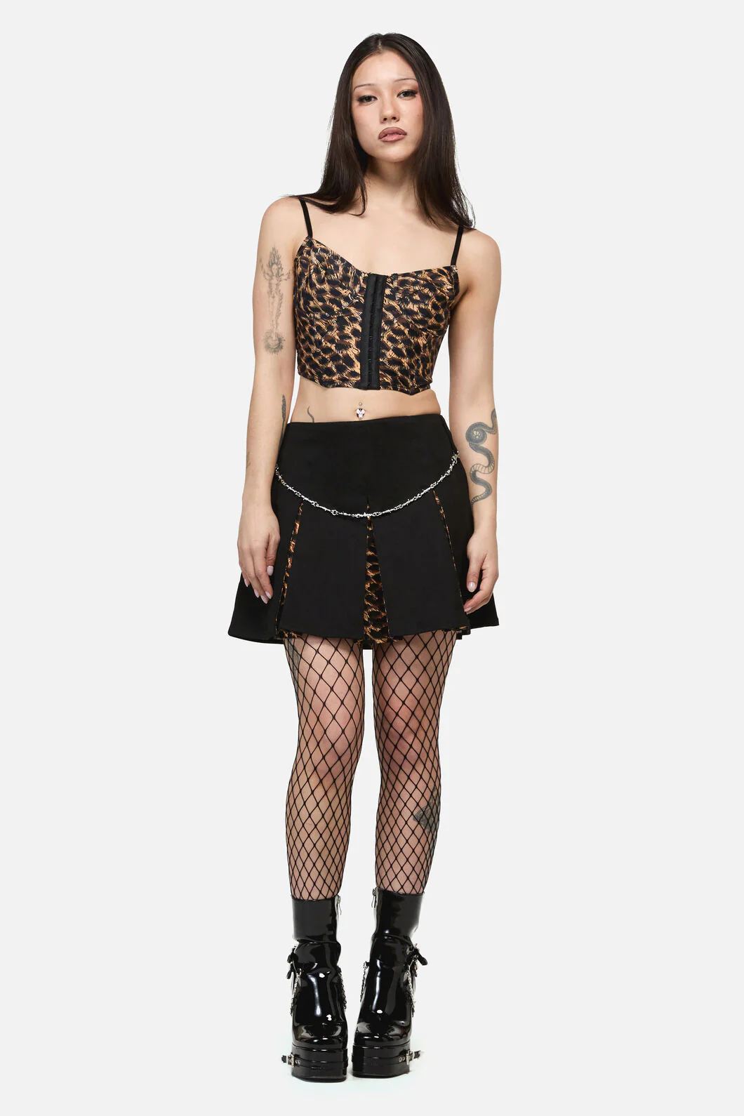 Leopard Print Grunge Top - Image 7