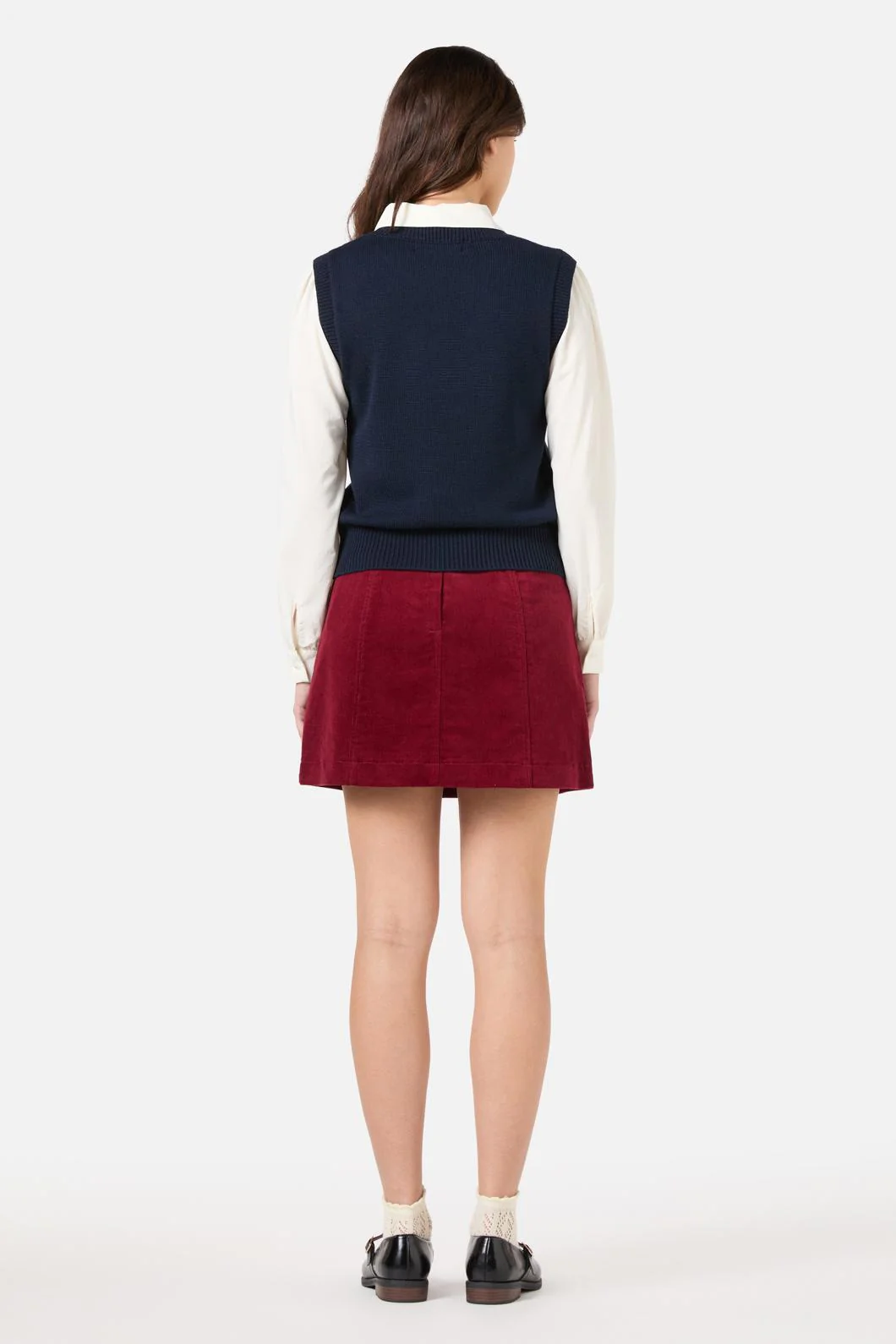 Llama Embroidered Knit Vest - Image 4