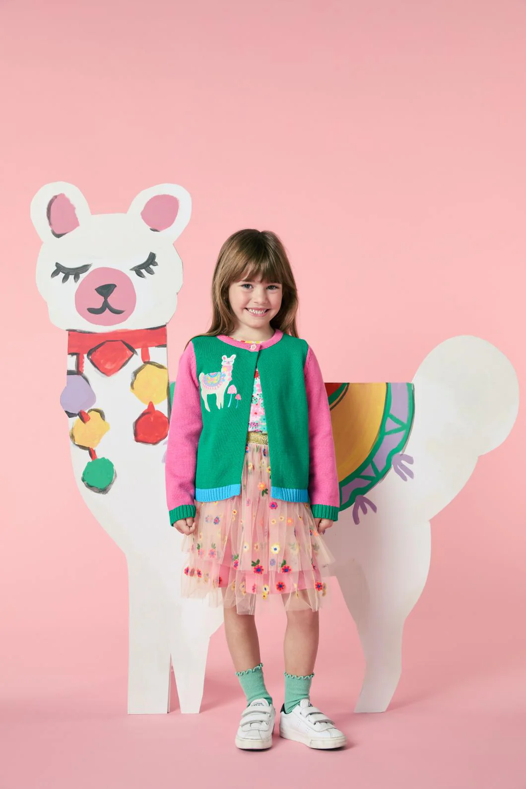Llama Kids Cardigan - Image 3