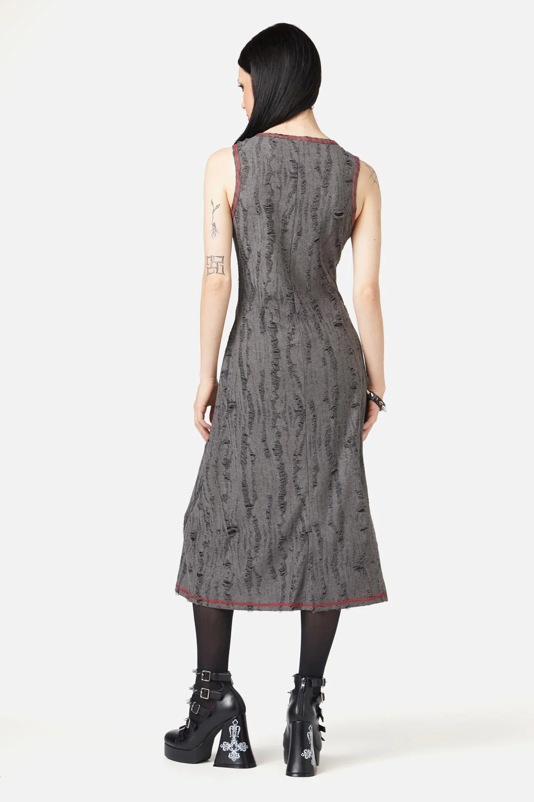Lock Picker Distressed Dress - Image 2