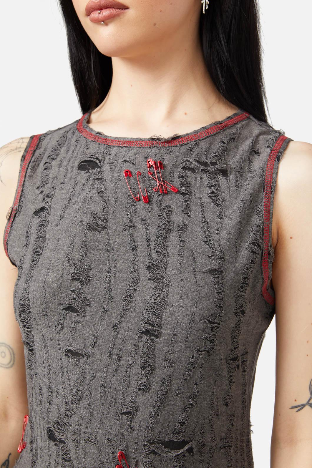 Lock Picker Distressed Dress - Image 6