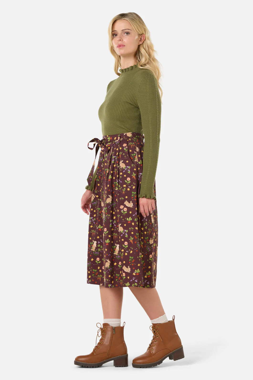 Lola Rabbit Midi Skirt - Image 4