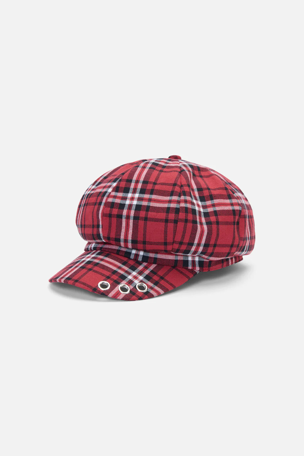 Louve Tartan Slouch Cap - Image 5