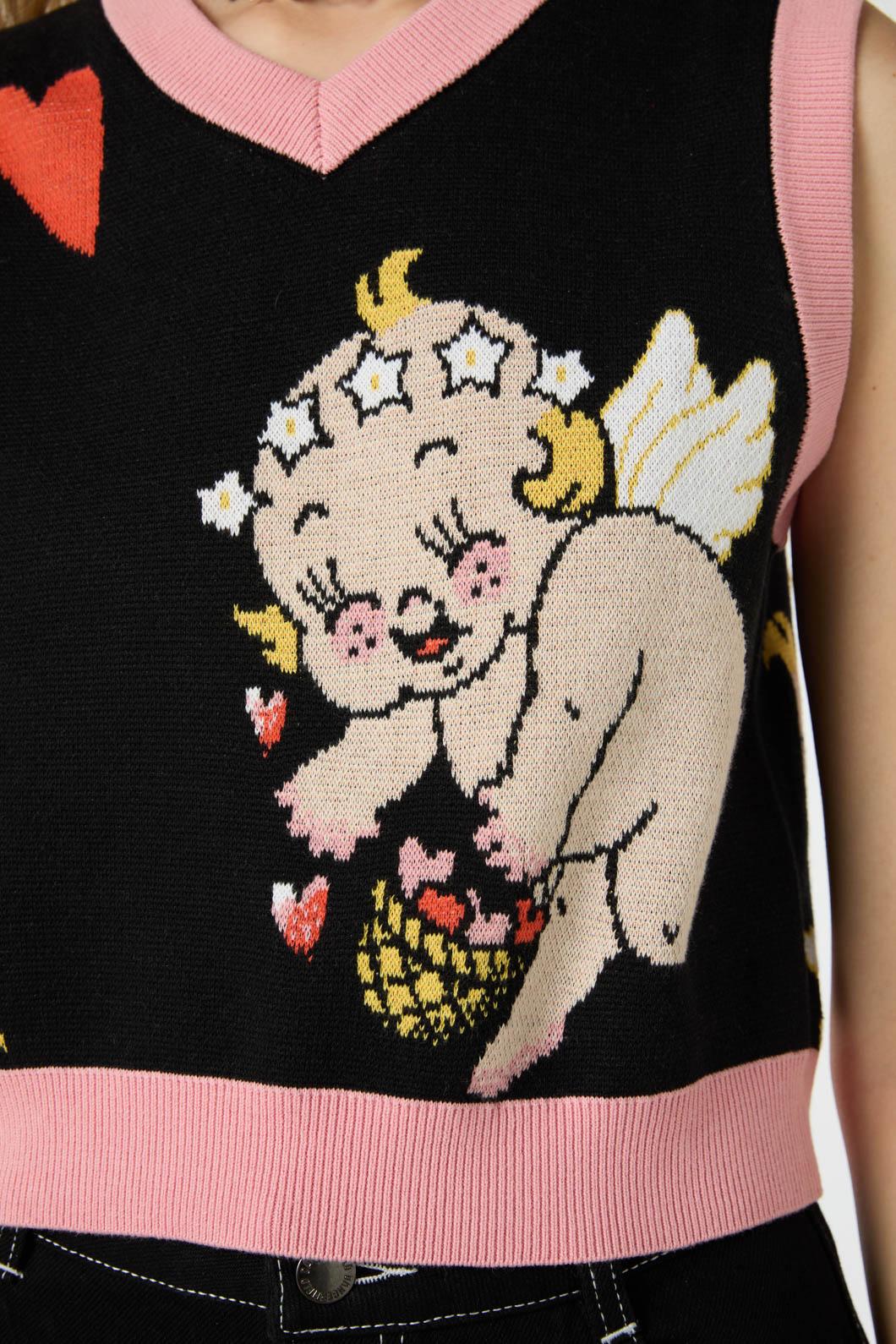 Love Bird Knit Vest - Image 5