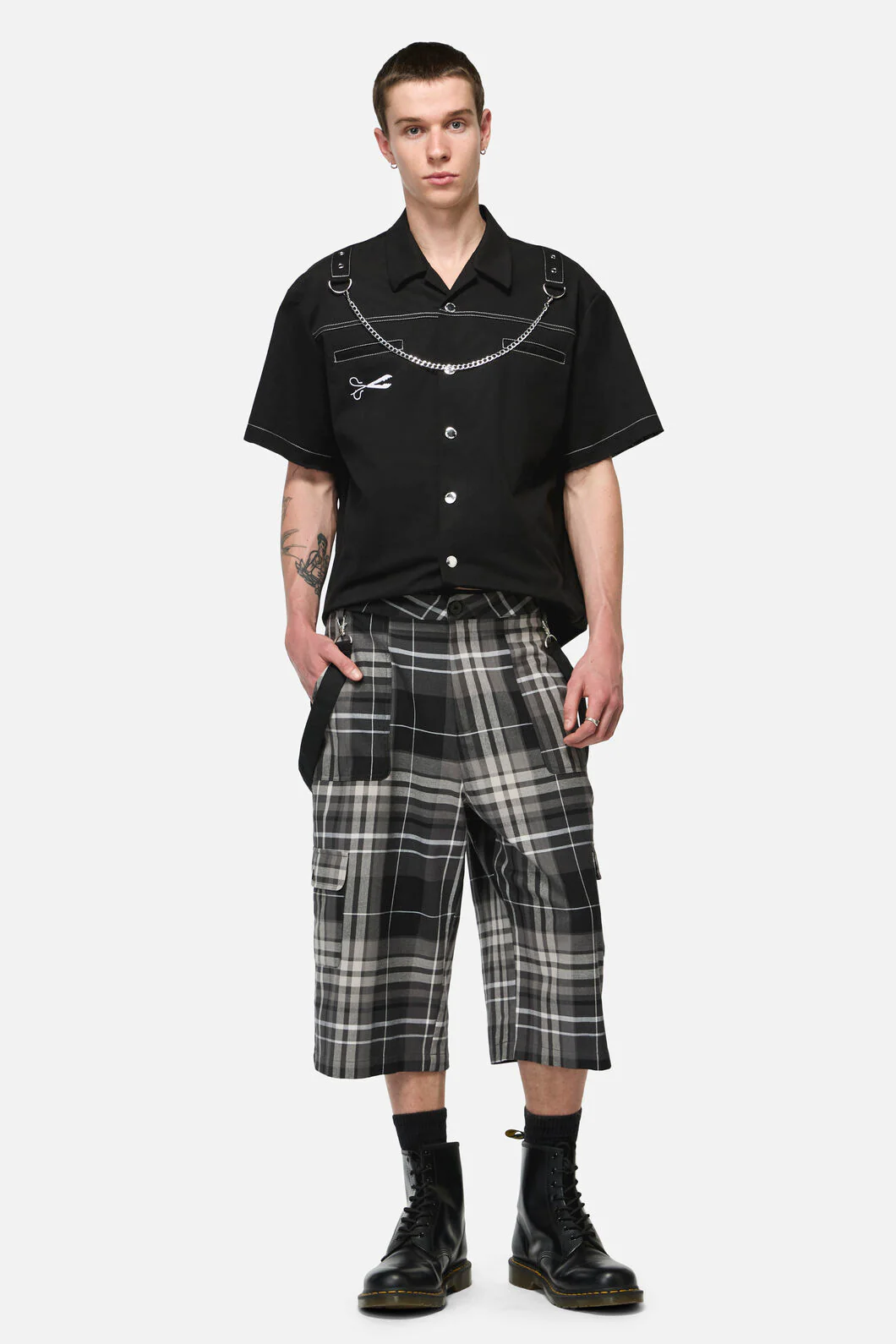 Lovett Tartan Cargo Short