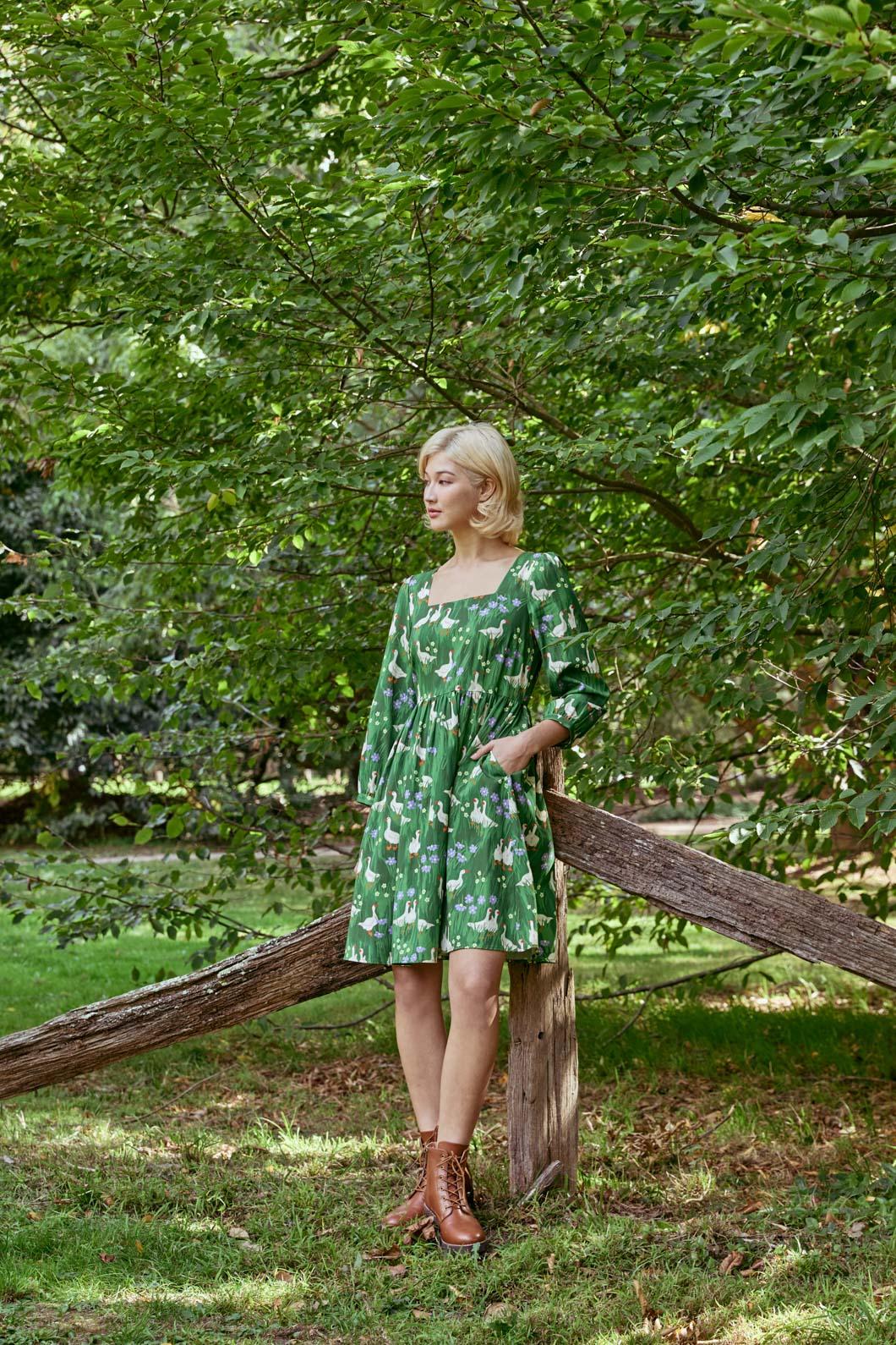 Lucy Goosey Smock Dress - Image 6