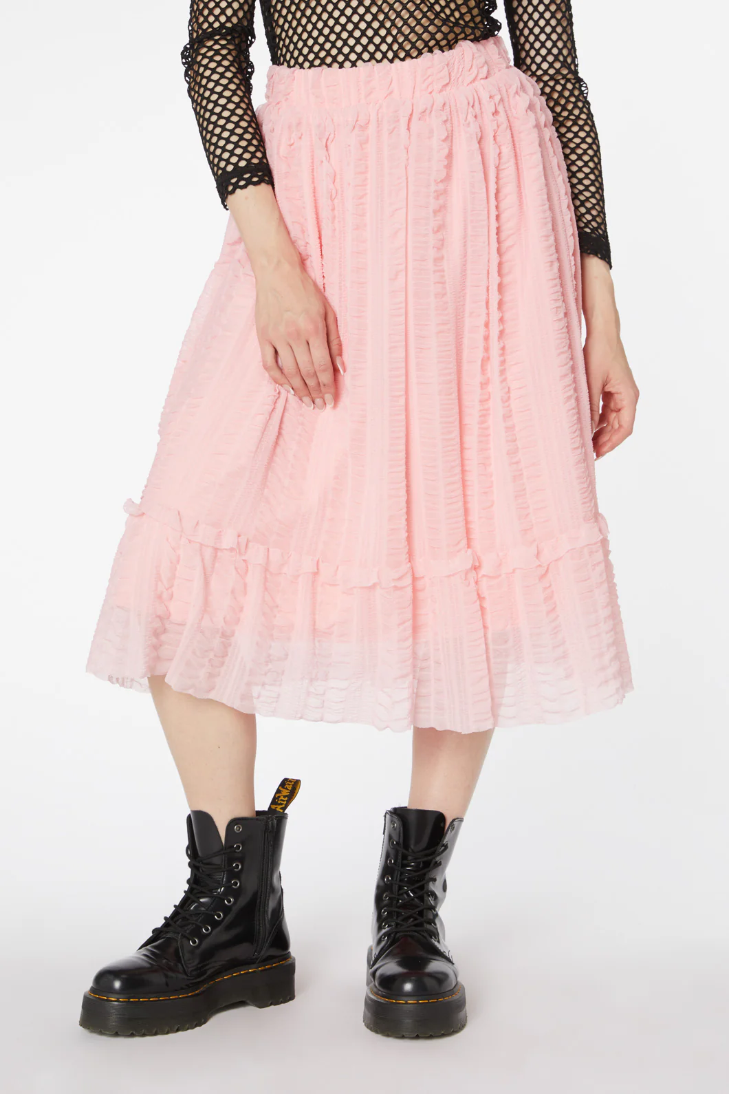 Lucy Mesh Tutu Midi Skirt - Image 2