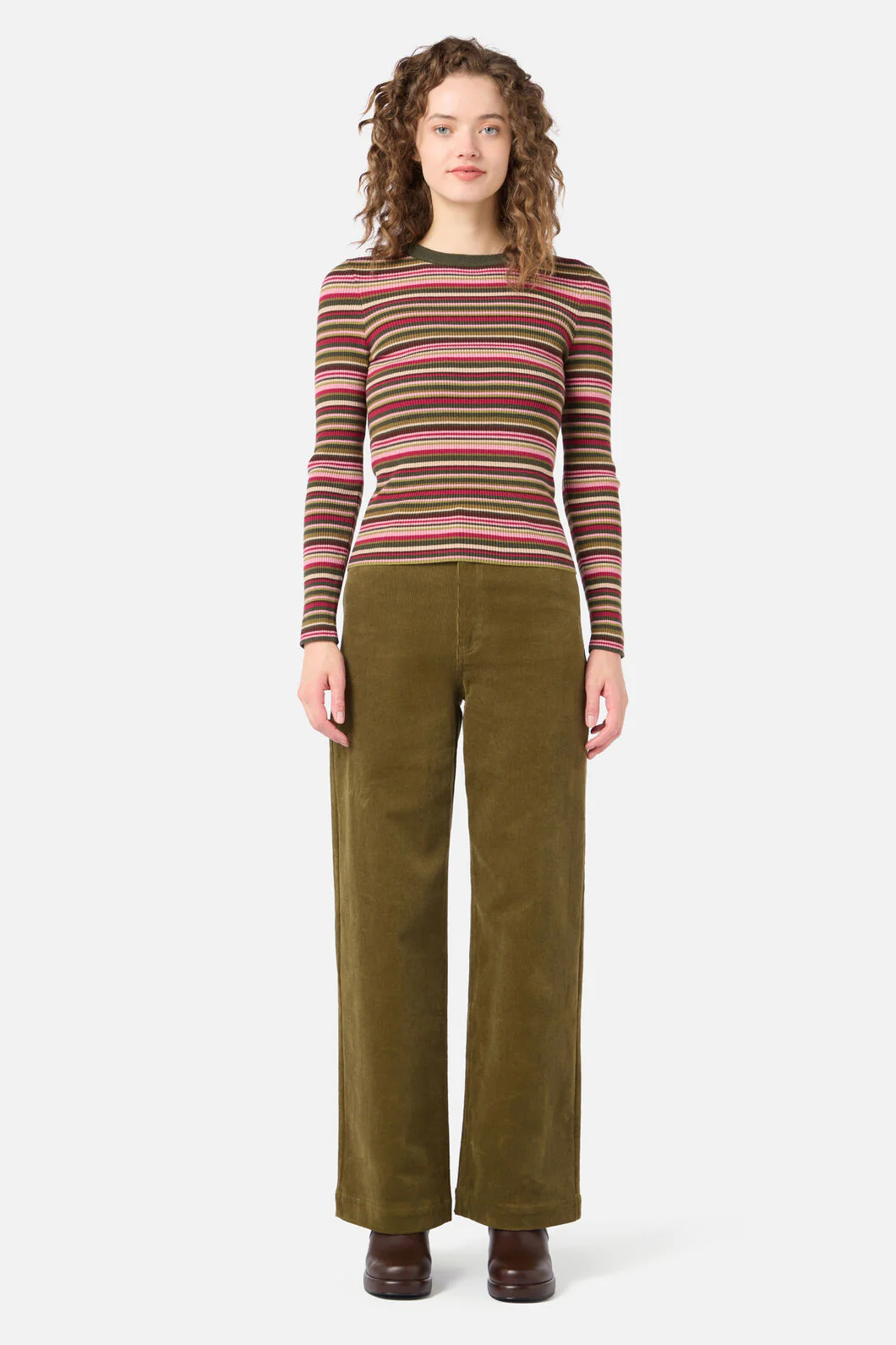 Lucy Stripe Knit Top - Image 3