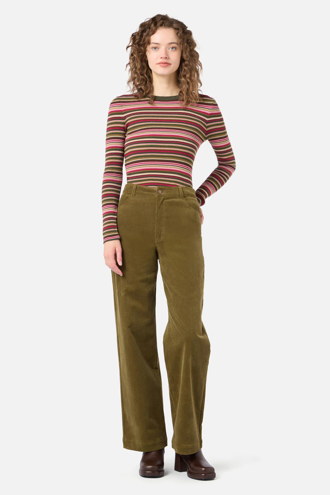 Lucy Stripe Knit Top - Image 4
