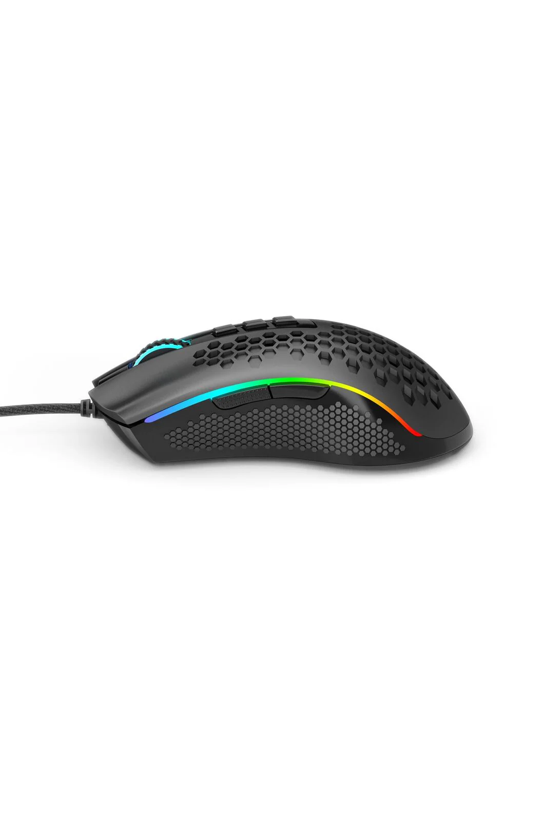 Redragon Storm M808-RGB Black Lightweight Honeycomb 12400 DPI Gaming Mouse - Image 7