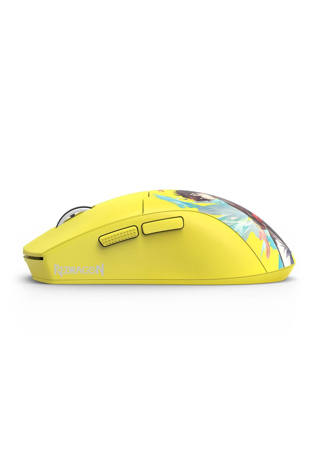 Redragon M918AKB K1ng Max Yellow Cartoon Ultra-Light Tri-Mode Gaming Mouse - Image 8