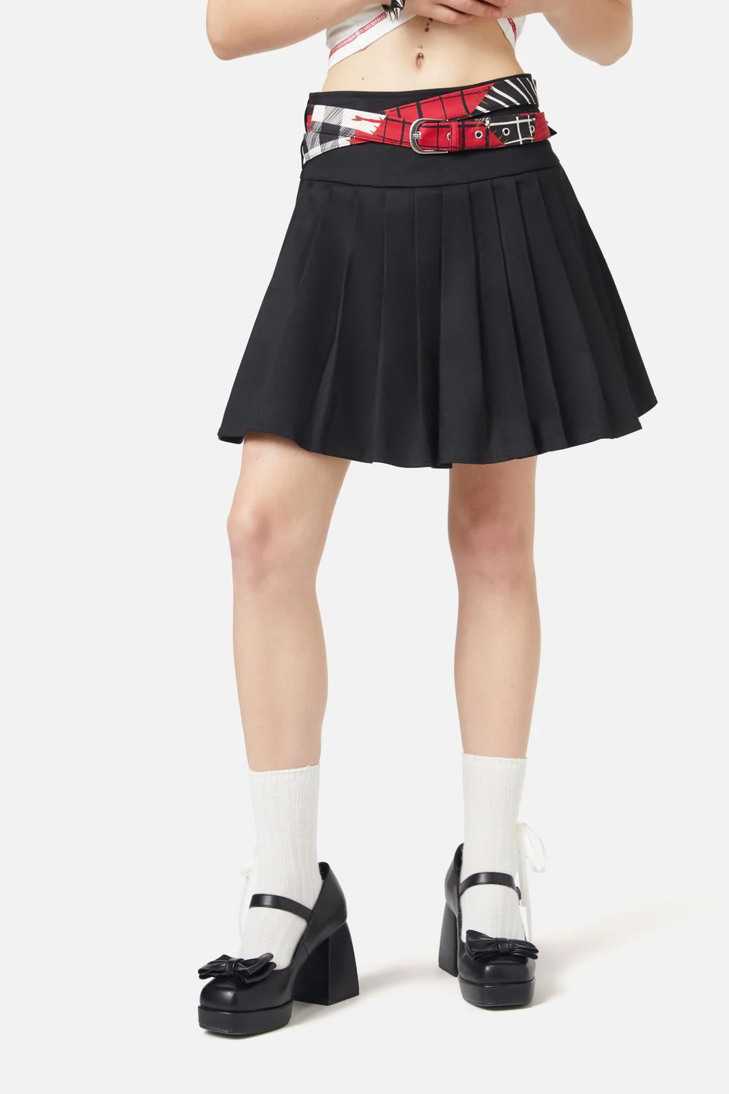 Machinist Pleated Skirt - Image 3