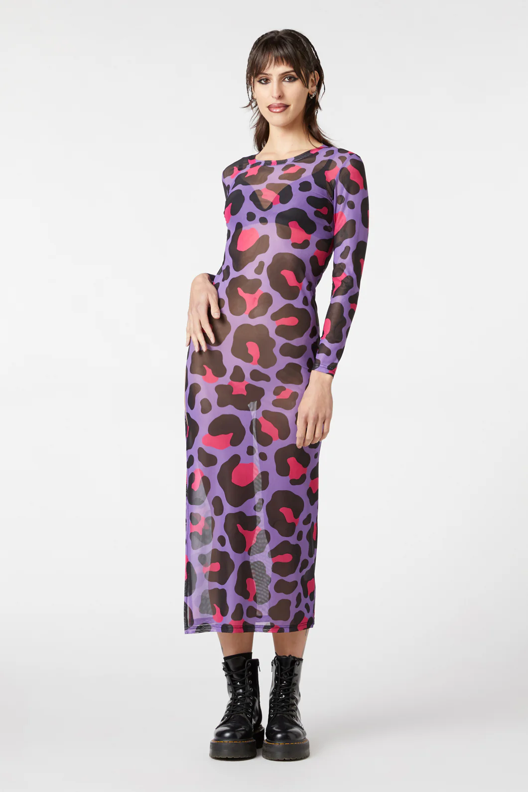 Major Meow Mesh Dress - Image 4
