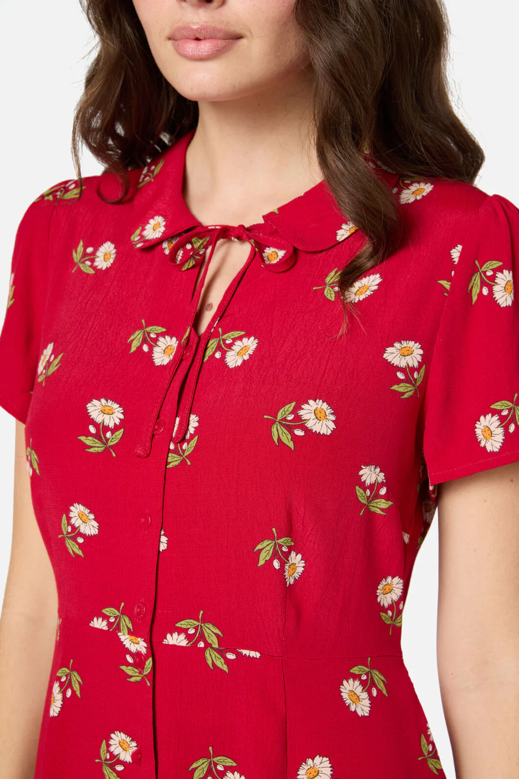 Marguerite Daisy Mini Dress - Image 7