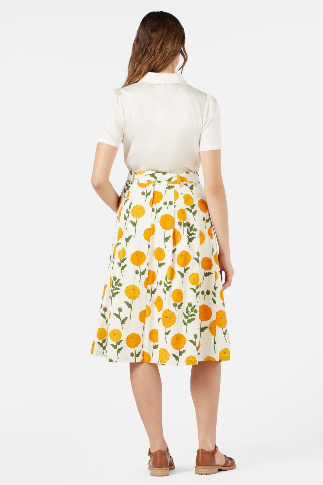 Marie Fleur Midi Skirt - Image 4