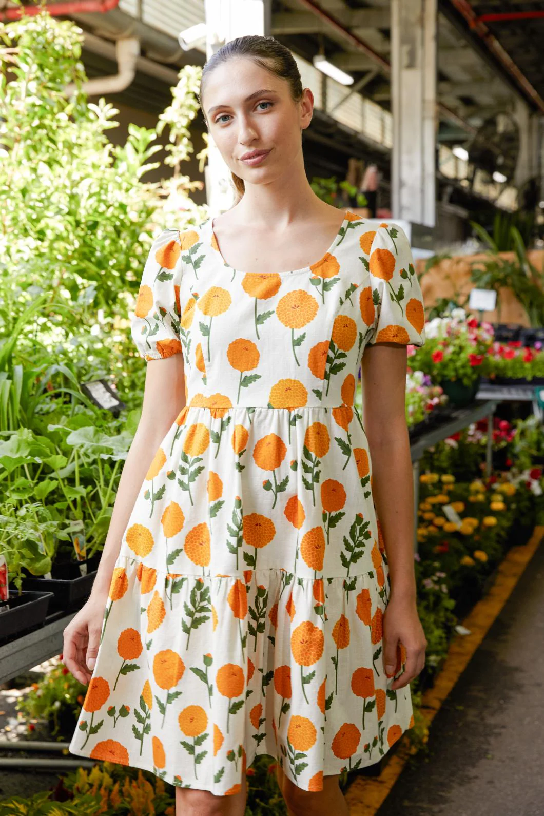 Marie Fleur Mini Dress - Image 2