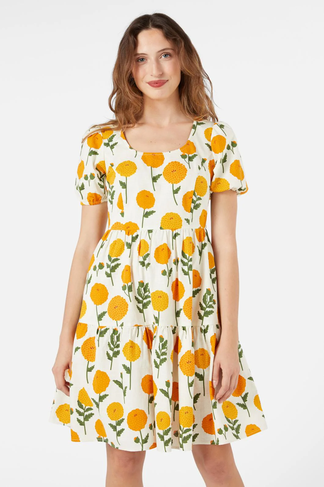 Marie Fleur Mini Dress - Image 3