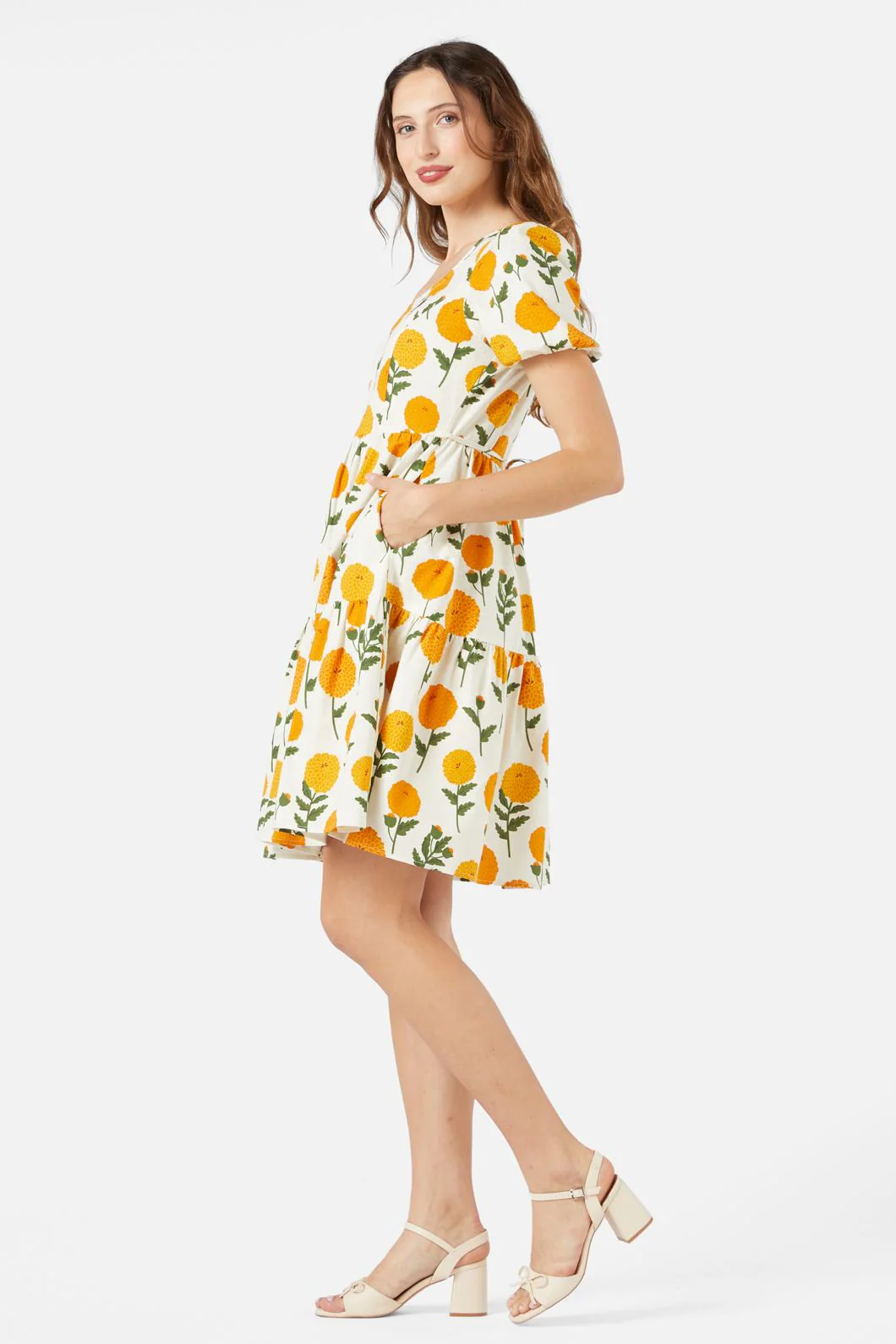 Marie Fleur Mini Dress - Image 4