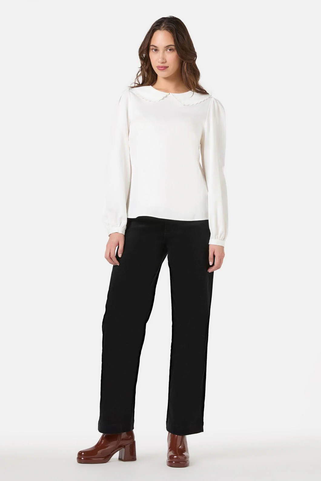 Mary Peter Pan Blouse - Image 2