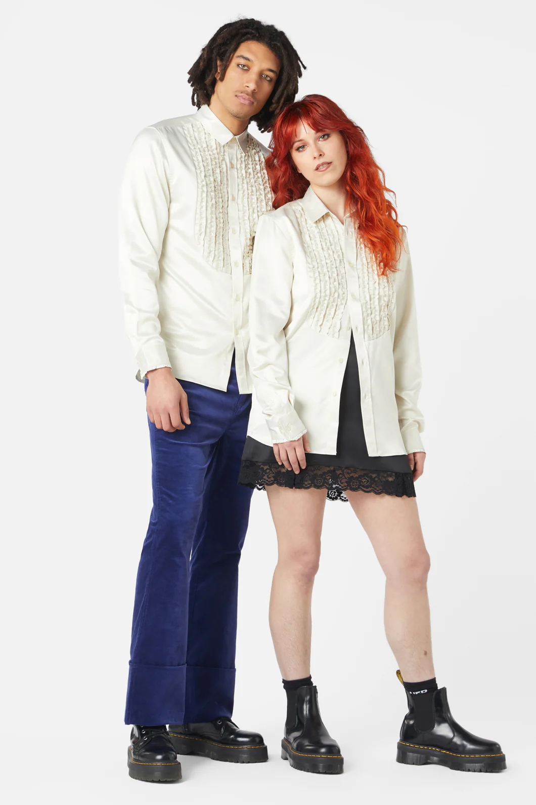 Matrimonial Tux Style Long Sleeve Shirt - Image 10